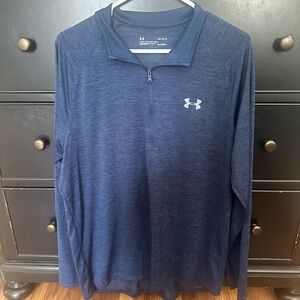 Under Armour Men's Navy Quarter-Zip Pullover